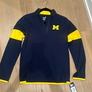 New with tags MI quarter zip